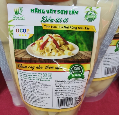 Măng dầm tỏi ớt