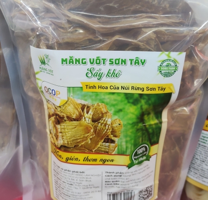 Măng khô bao gói chân không