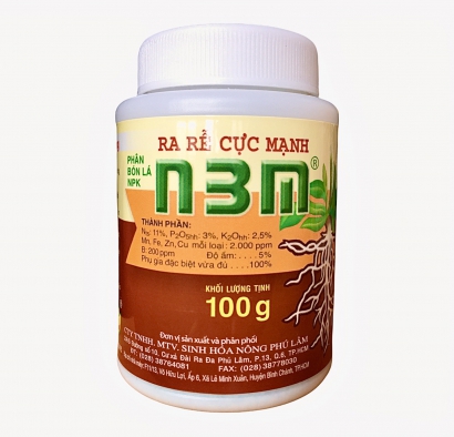 Phân bón lá N3M ra rễ cực mạnh